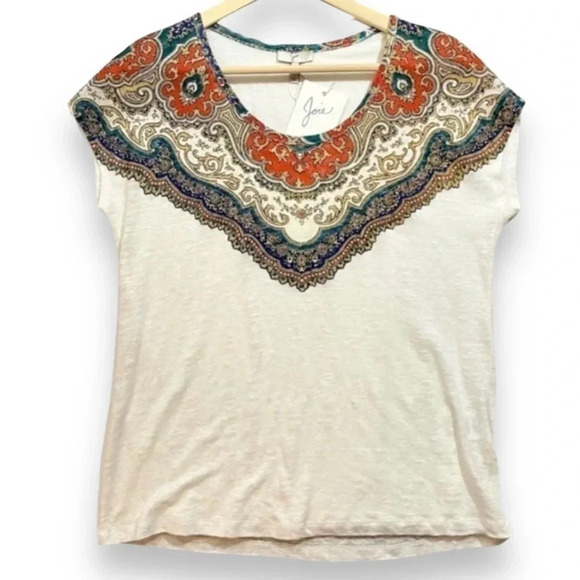 Joie Tops - NWT Joie Nasa Linen Printed Top